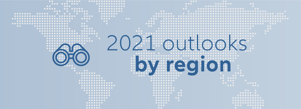 2021 outlook by region